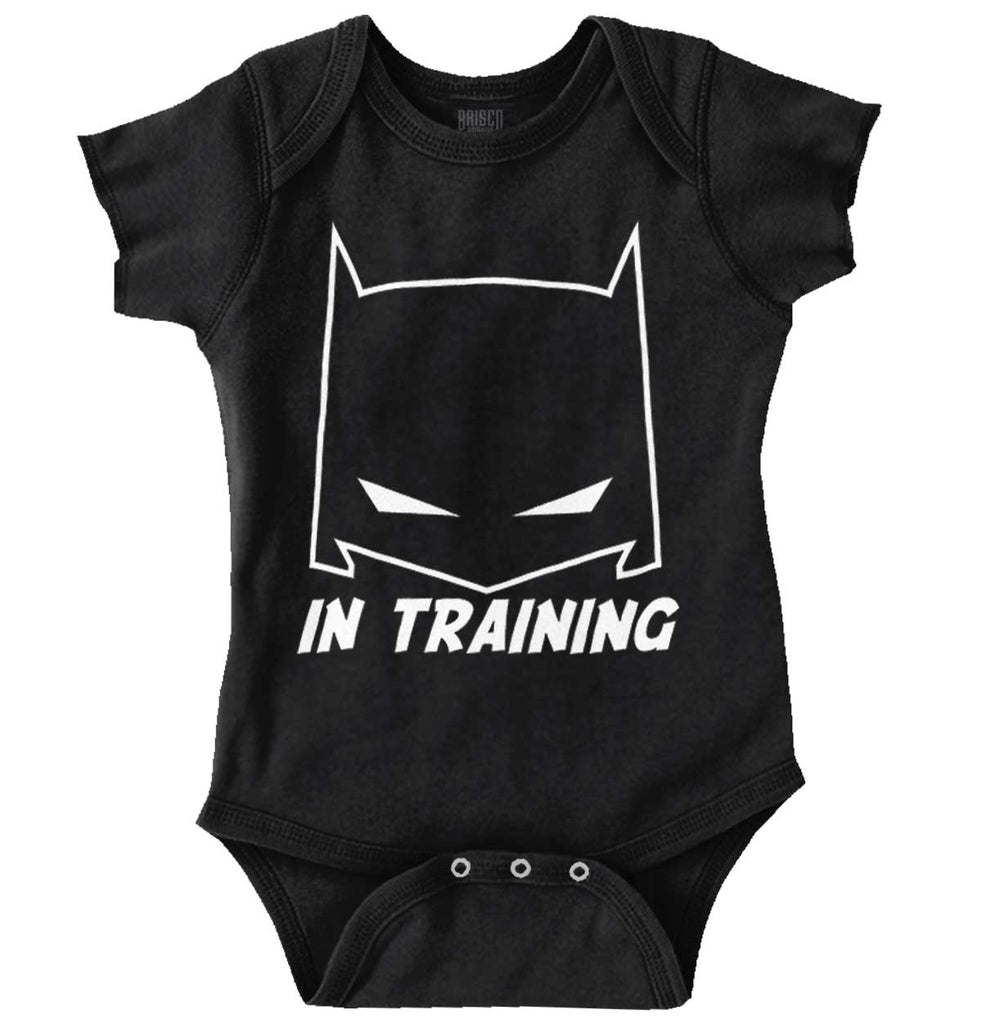 Batbaby In Training Romper Bodysuit-Misc-Brisco Baby