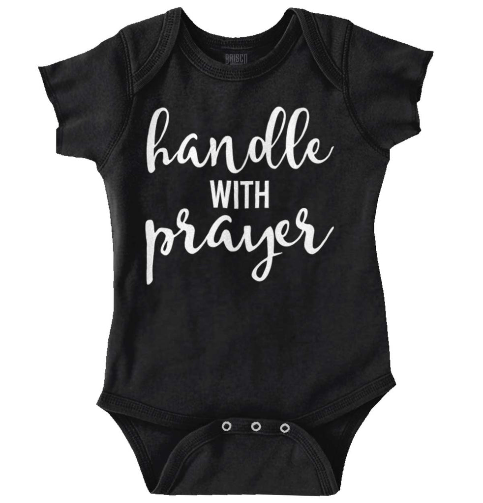 Prayer Care Romper Bodysuit-Direct To Garment Print-Brisco Baby