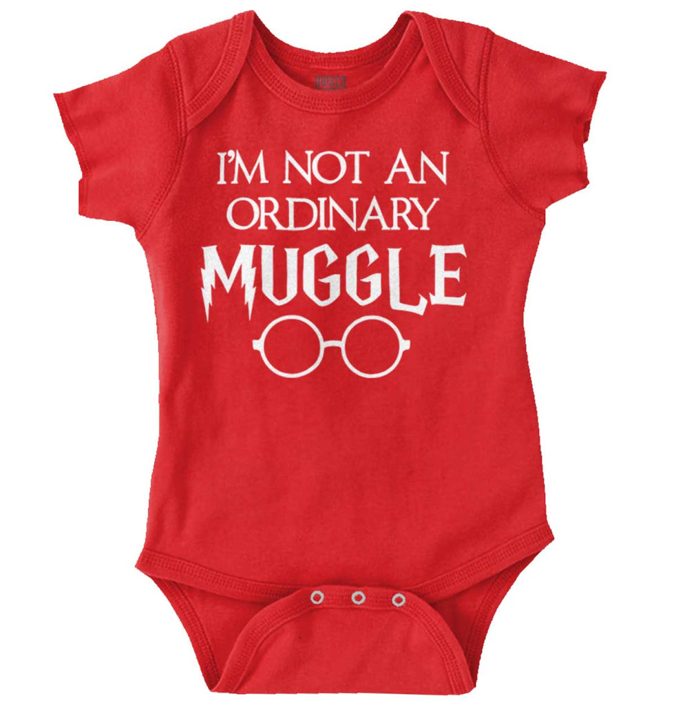 Orginary Muggle Romper Bodysuit-Direct To Garment Print-Brisco Baby