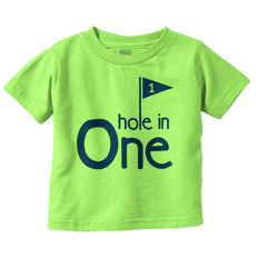 Hole In One Infant Toddler T Shirt-Direct To Garment Print-Brisco Baby