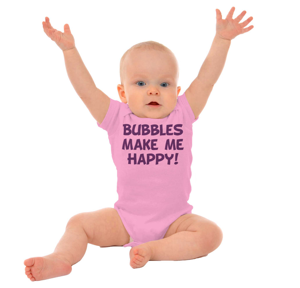 Bubbles Romper Bodysuit-Direct To Garment Print-Brisco Baby