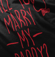 Marry My Daddy Baby Polka Dot Skirt Dress-Direct To Garment Print-Brisco Baby