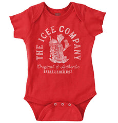 The Icee Company Romper Bodysuit-Direct To Garment Print-Brisco Baby
