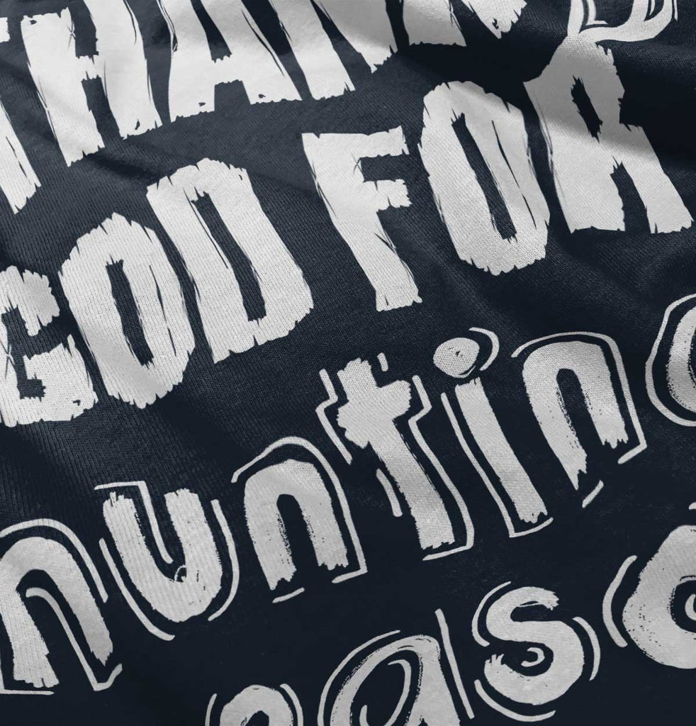 Thank God For Hunting Romper Bodysuit-Direct To Garment Print-Brisco Baby