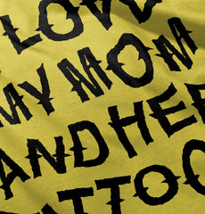 Mom's Tattoos Romper Bodysuit-Direct To Garment Print-Brisco Baby