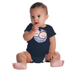 Boy and Girl Logo Romper Bodysuit-Direct To Garment Print-Brisco Baby