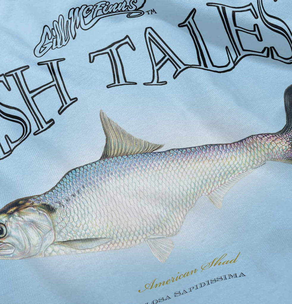 American Shad Infant Toddler T Shirt-Direct To Garment Print-Brisco Baby