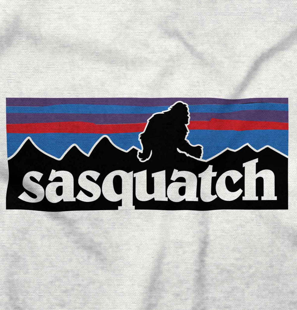 Sasquatch Mountain Infant Baby Bib-Direct To Garment Print-Brisco Baby