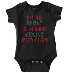 Result Of Mommy Santa Romper Bodysuit-Direct To Garment Print-Brisco Baby
