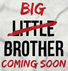 Big Brother Coming Soon Romper Bodysuit-Direct To Garment Print-Brisco Baby