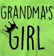 Grandma's Girl Romper Bodysuit-Direct To Garment Print-Brisco Baby