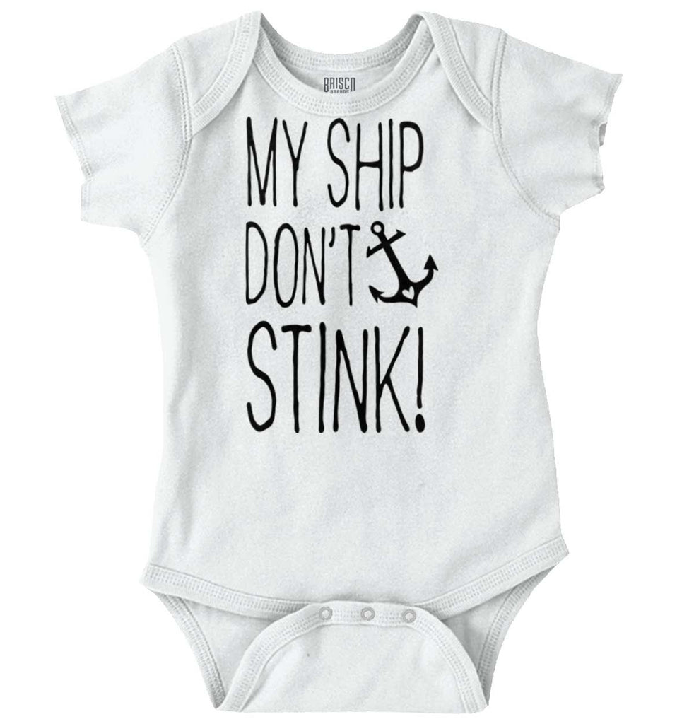 My Ship Romper Bodysuit-Direct To Garment Print-Brisco Baby