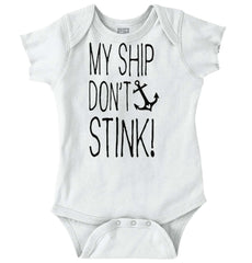My Ship Romper Bodysuit-Direct To Garment Print-Brisco Baby