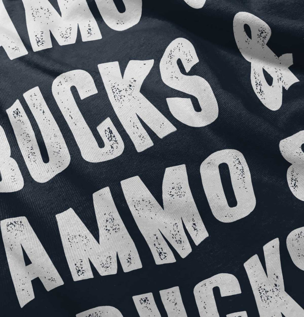 Camo Bucks Ammo Trucks Infant Toddler T Shirt-Direct To Garment Print-Brisco Baby