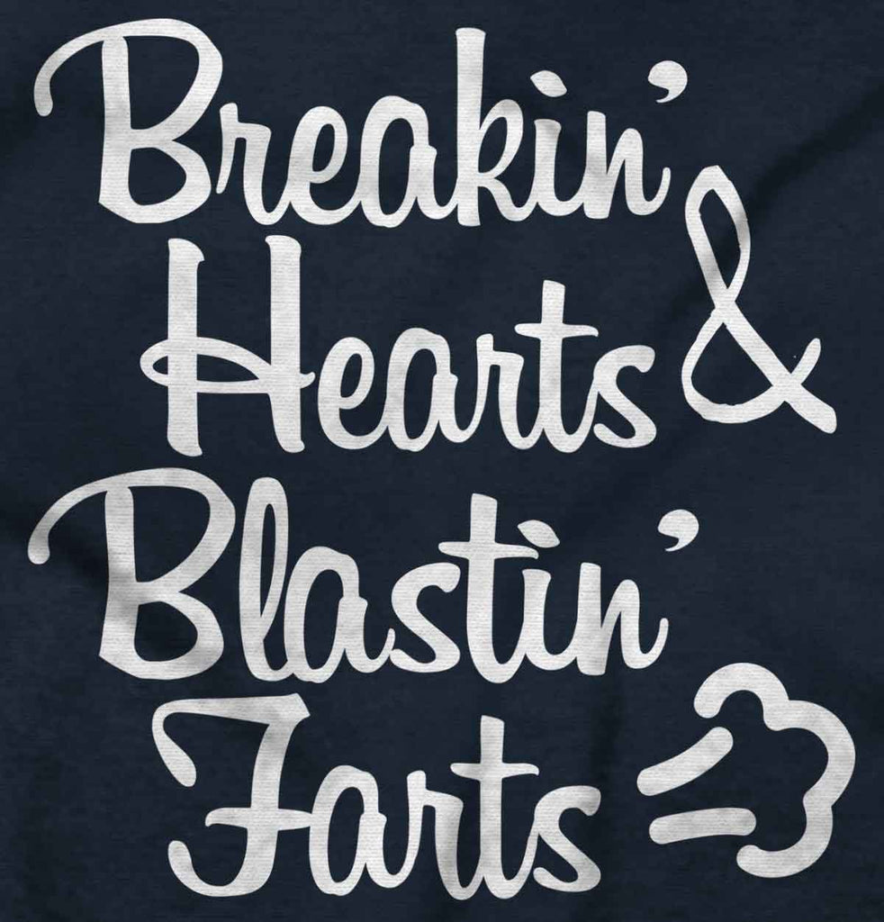 Blastin Farts Romper Bodysuit-Direct To Garment Print-Brisco Baby