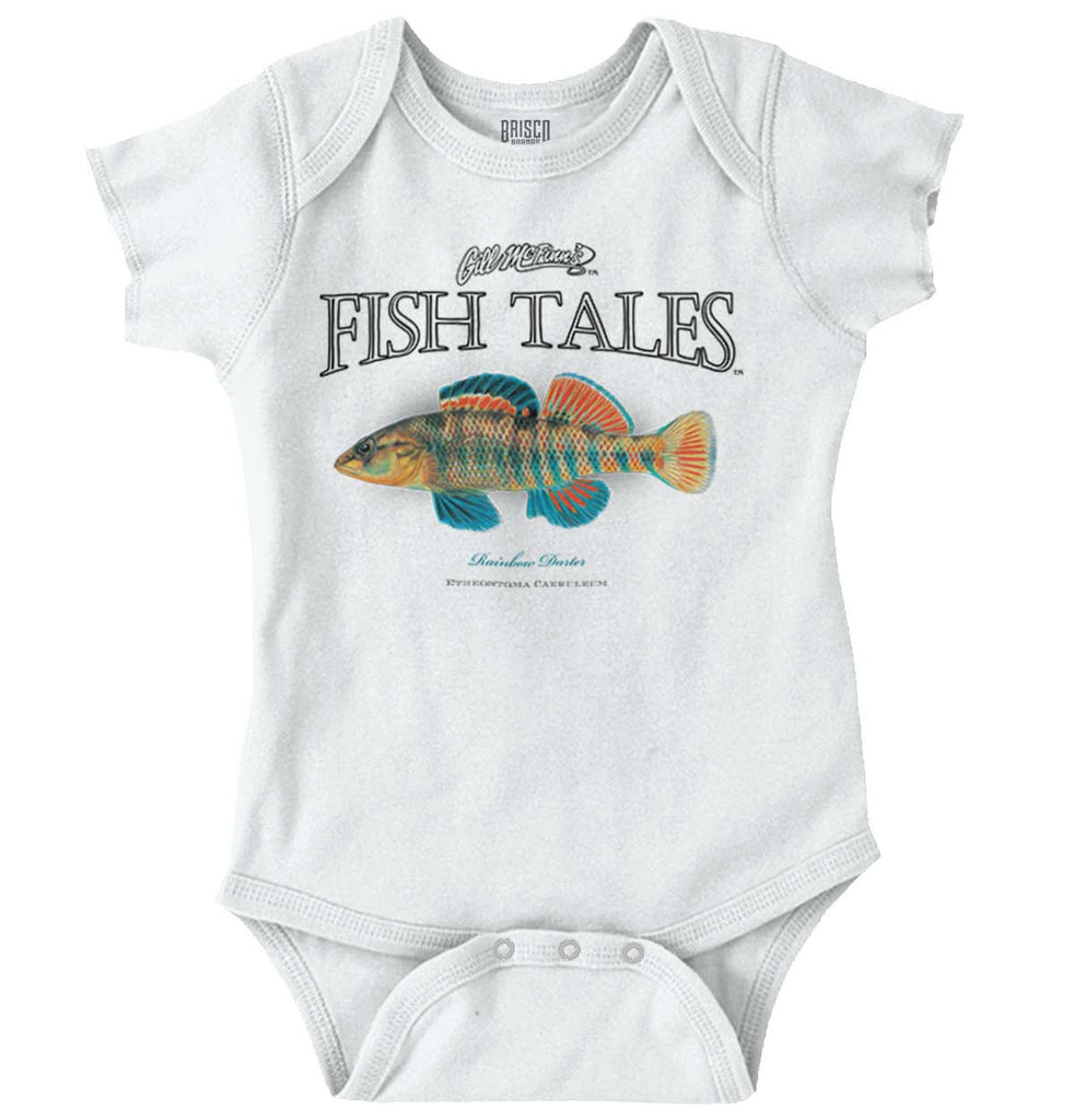 Rainbow Darter Romper Bodysuit-Direct To Garment Print-Brisco Baby