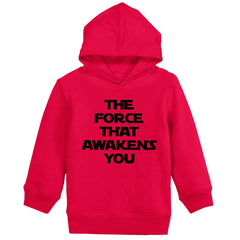 Force Awakens You Toddler Pullover Hoodie-Direct To Garment Print-Brisco Baby