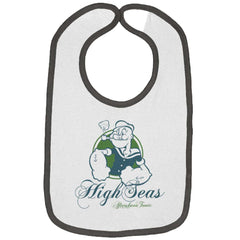 High Seas Aftershave Trimmed Colored Velcro Bib-Direct To Garment Print-Brisco Baby