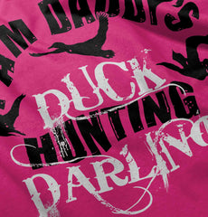 Duck Hunting Darling Infant Toddler T Shirt-Direct To Garment Print-Brisco Baby