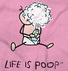 Baby Powder Infant Toddler T Shirt-Direct To Garment Print-Brisco Baby