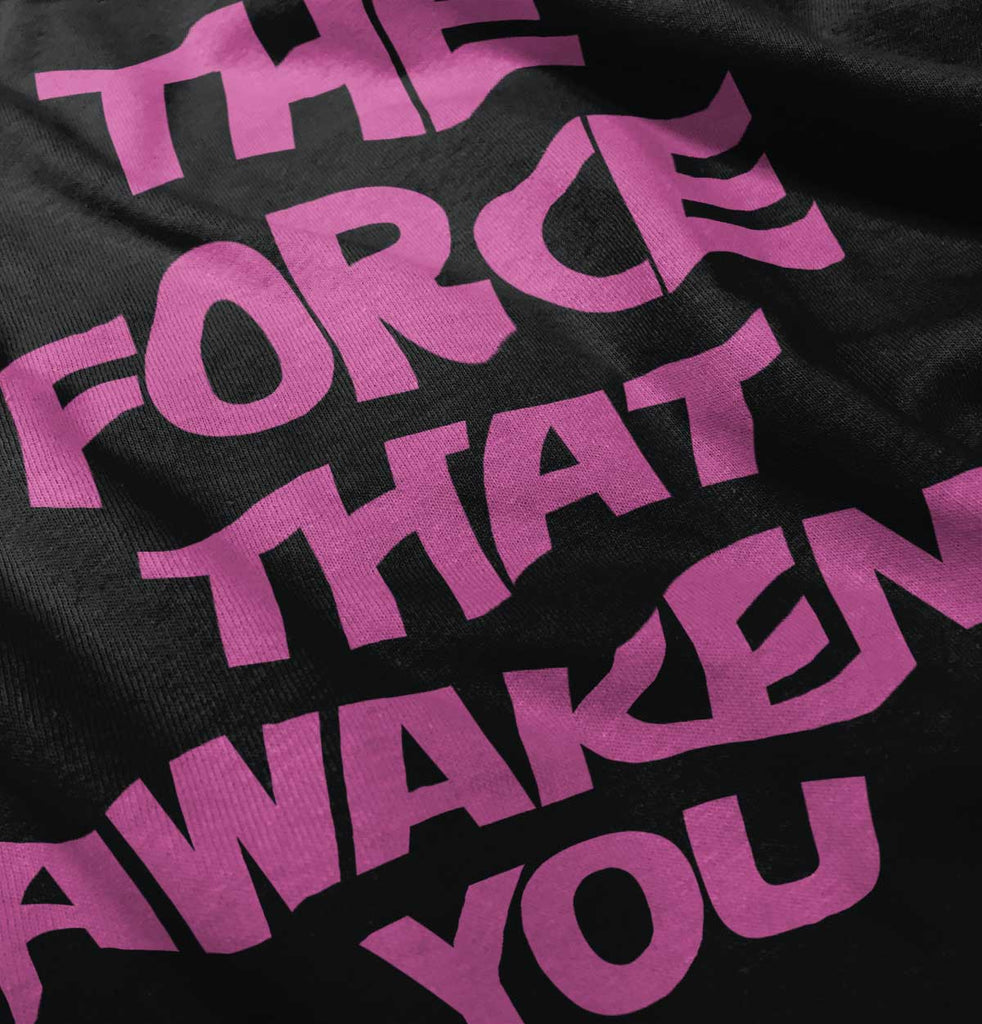 Force Awakens You Toddler Ruffled Trim T-Shirt-Direct To Garment Print-Brisco Baby