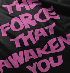 Force Awakens You Toddler Ruffled Trim T-Shirt-Direct To Garment Print-Brisco Baby