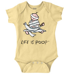 Baby Toilet Paper Romper-Direct To Garment Print-Brisco Baby