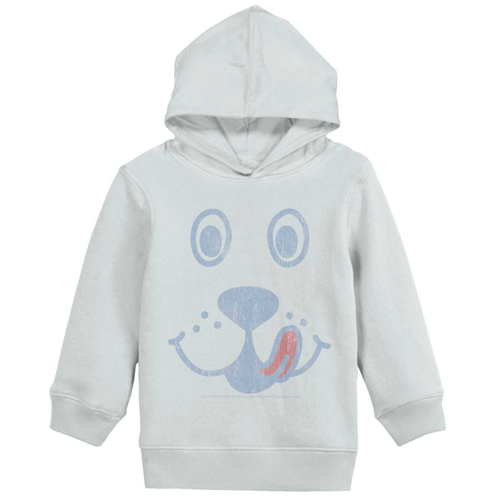 Distressed Puppie Toddler Pullover Hoodie-Direct To Garment Print-Brisco Baby