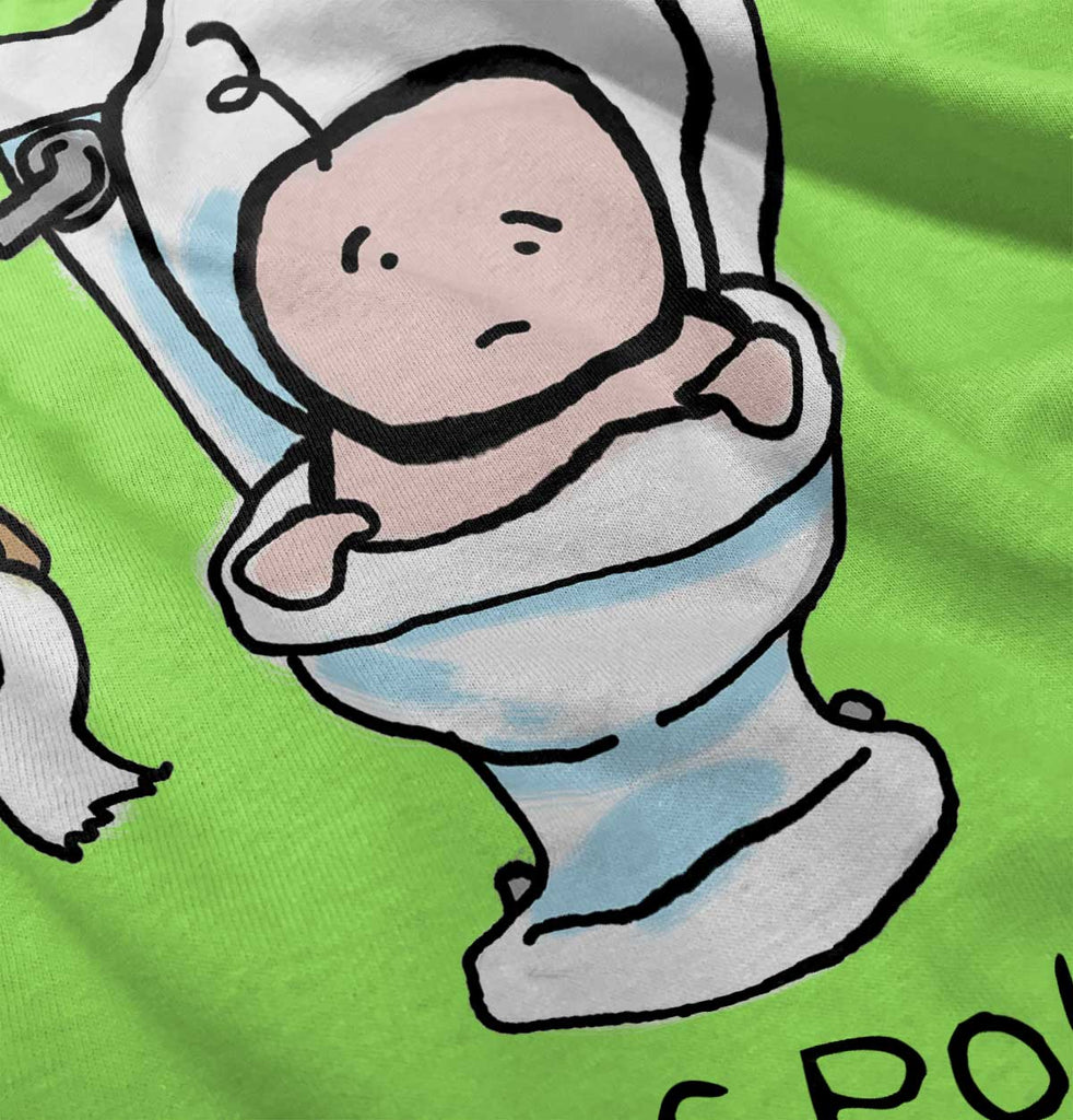 Baby Toilet Infant Toddler T Shirt-Direct To Garment Print-Brisco Baby