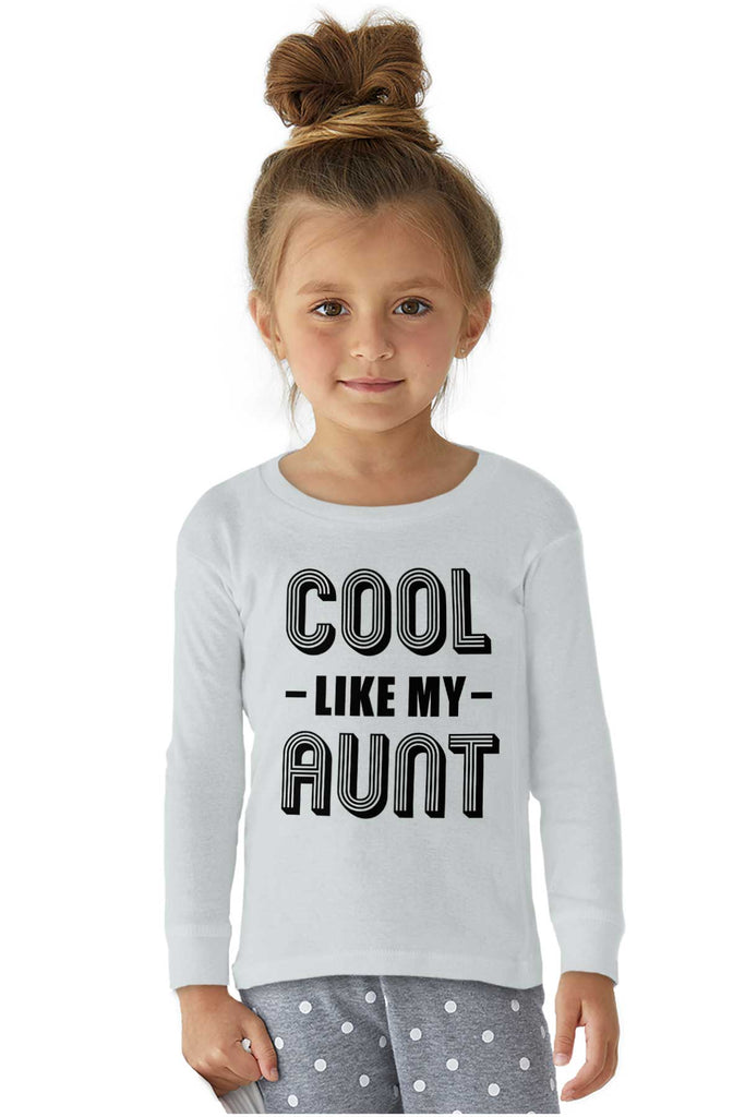Aunt is Single Solid Long Sleeve T-Direct To Garment Print-Brisco Baby