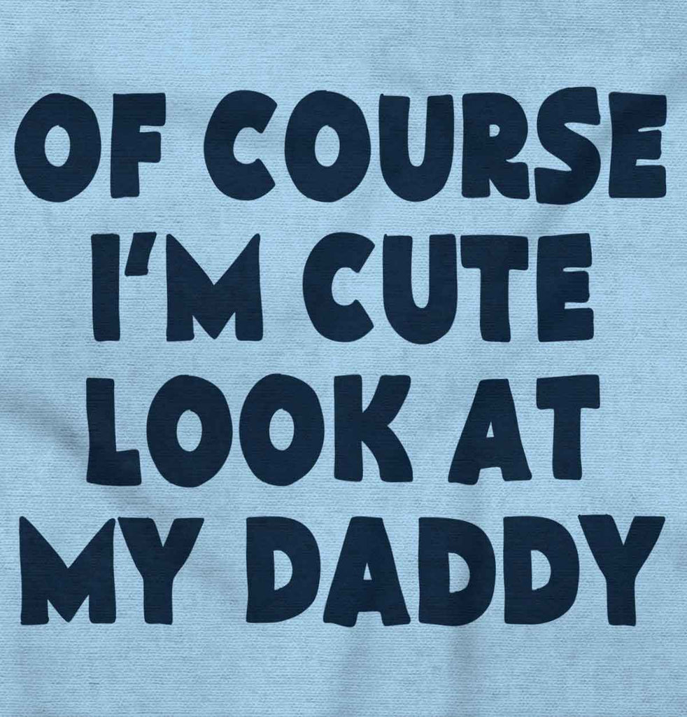 I'm Cute Infant Baby Bib-Direct To Garment Print-Brisco Baby