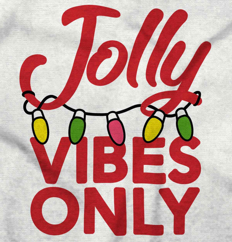 Jolly Vibes Only Infant Baby Bib-Direct To Garment Print-Brisco Baby