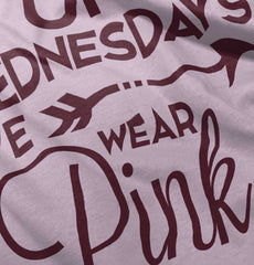 Wear Pink Infant Baby Bib-Direct To Garment Print-Brisco Baby