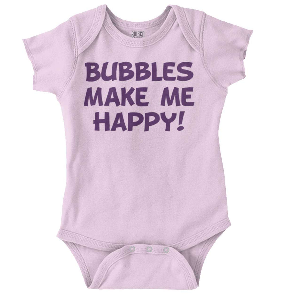 Bubbles Romper Bodysuit-Direct To Garment Print-Brisco Baby