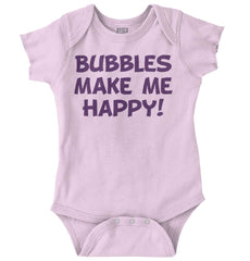 Bubbles Romper Bodysuit-Direct To Garment Print-Brisco Baby