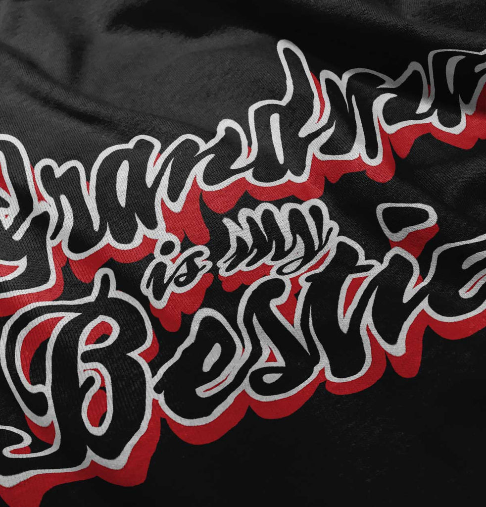 Grandma Bestie Infant Toddler T Shirt-Direct To Garment Print-Brisco Baby