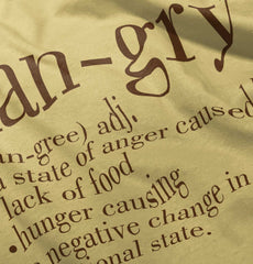 Hangry Definition Infant Toddler T Shirt-Direct To Garment Print-Brisco Baby