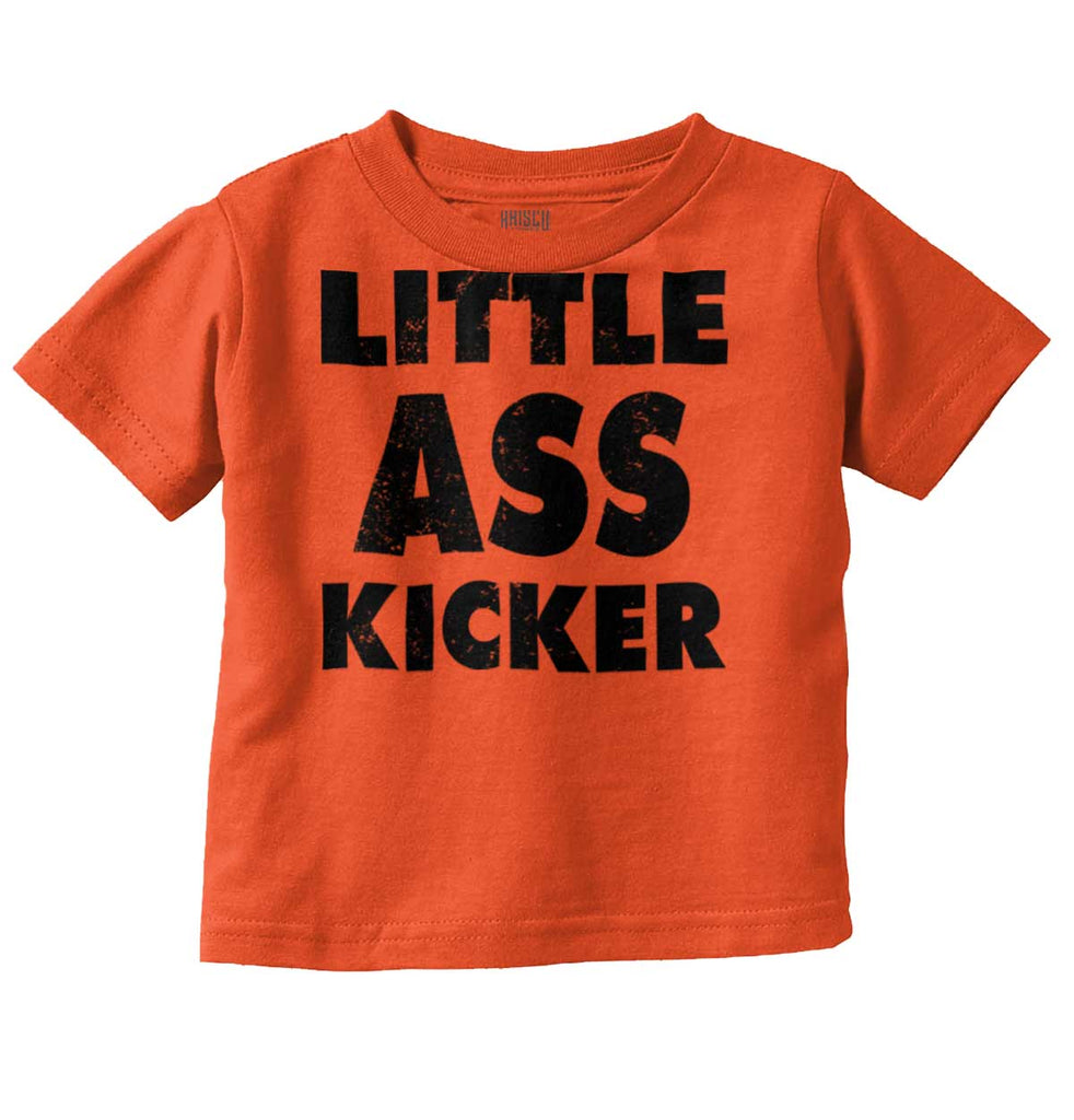 Ass Kicker Infant Toddler T Shirt-Direct To Garment Print-Brisco Baby