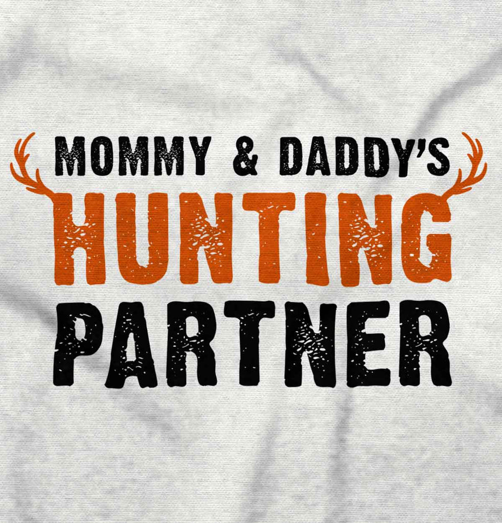 Parents Hunting Partner Infant Toddler T Shirt-Direct To Garment Print-Brisco Baby