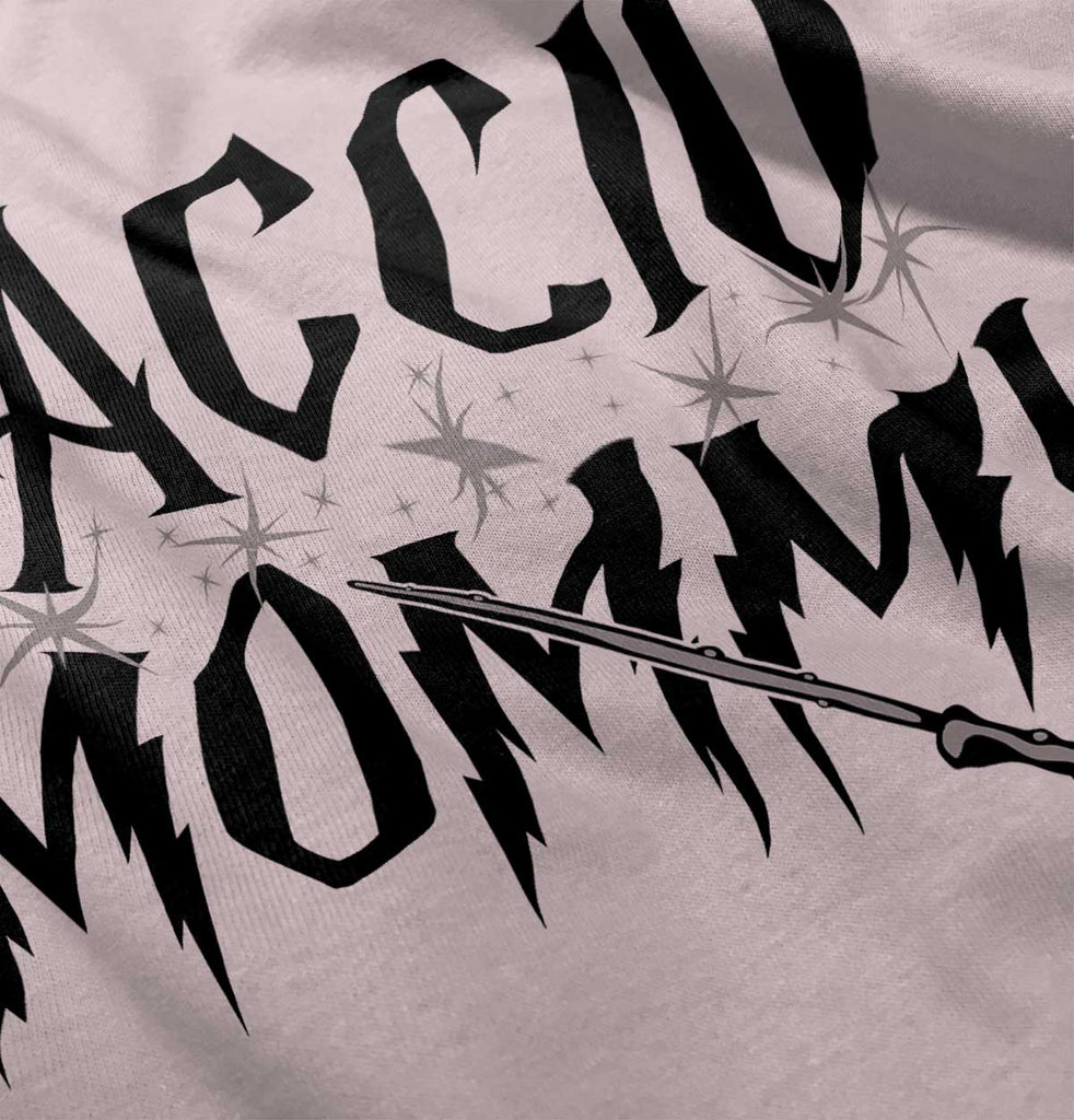 Accio Mommy Toddler Ruffled Trim T-Shirt-Direct To Garment Print-Brisco Baby