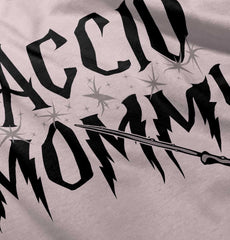 Accio Mommy Toddler Ruffled Trim T-Shirt-Direct To Garment Print-Brisco Baby