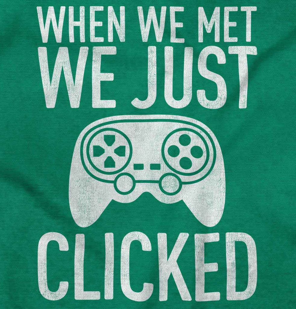 We Just Clicked Video Game Nerd Toddler Pullover Hoodie-Direct To Garment Print-Brisco Baby