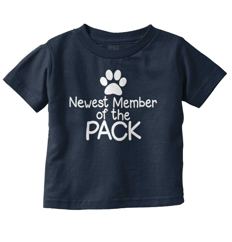 Member of the Pack Infant Toddler T Shirt-Direct To Garment Print-Brisco Baby