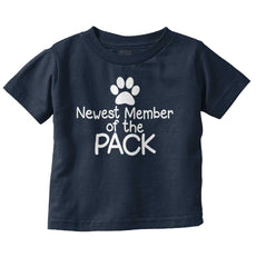 Member of the Pack Infant Toddler T Shirt-Direct To Garment Print-Brisco Baby