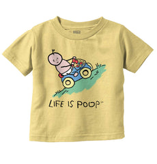 Uphill Baby Car Infant Toddler T Shirt-Direct To Garment Print-Brisco Baby