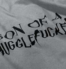 Son Of A Mugglefucke Romper Bodysuit-Direct To Garment Print-Brisco Baby