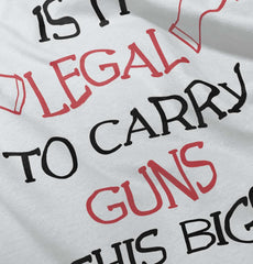 Is It Legal Infant Baby Bib-Direct To Garment Print-Brisco Baby