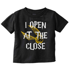 Open At The Close Infant Toddler T Shirt-Direct To Garment Print-Brisco Baby