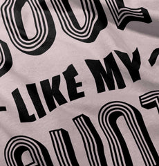 Aunt is Single Toddler Ruffled Trim T-Shirt-Direct To Garment Print-Brisco Baby