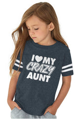 Crazy Aunt Toddler Football Jersey Tee-Direct To Garment Print-Brisco Baby